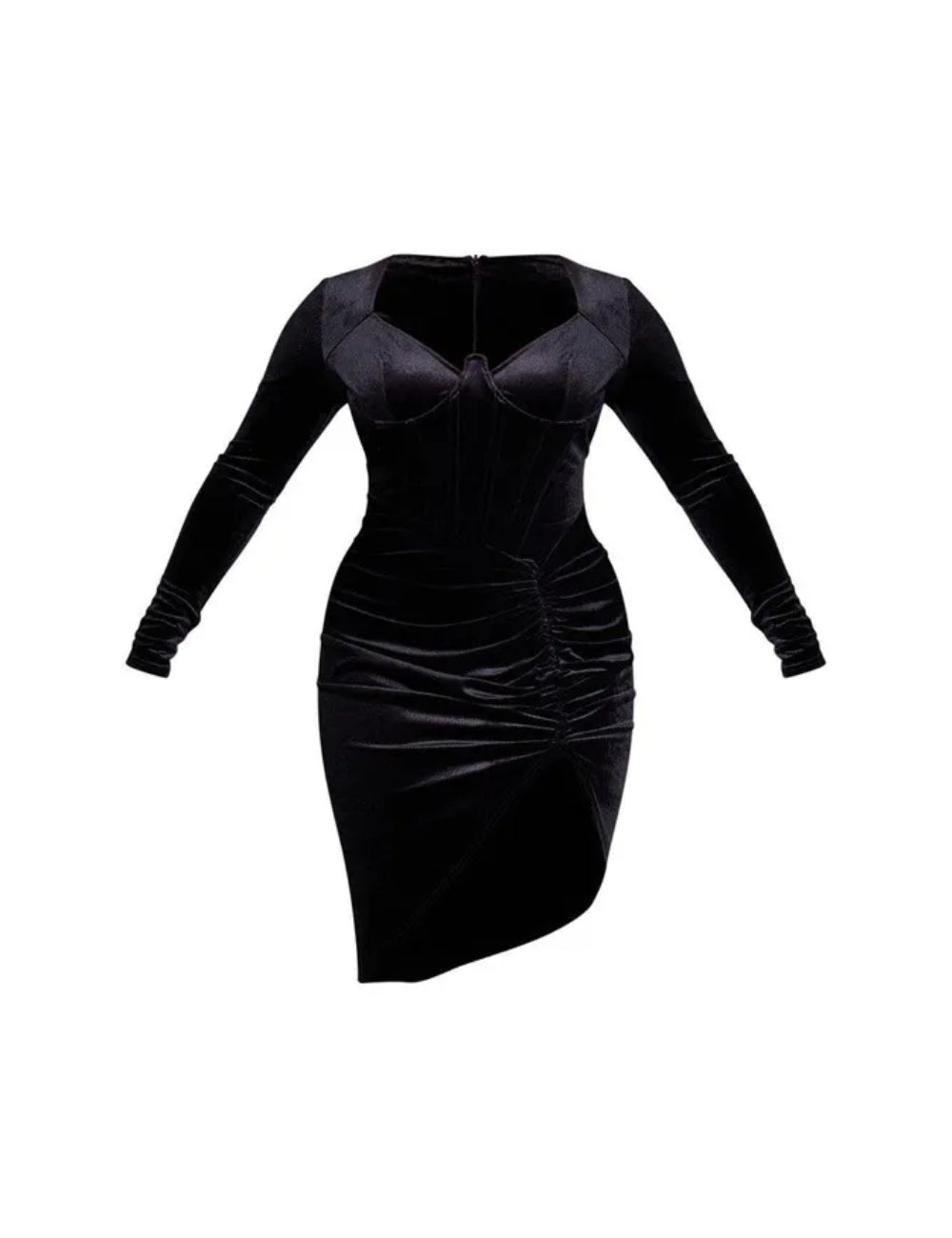 Rochie midi PRETTYLITTLETHING, negru