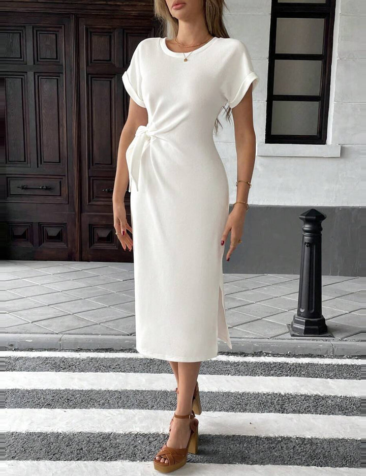 Rochie midi Shein, alb