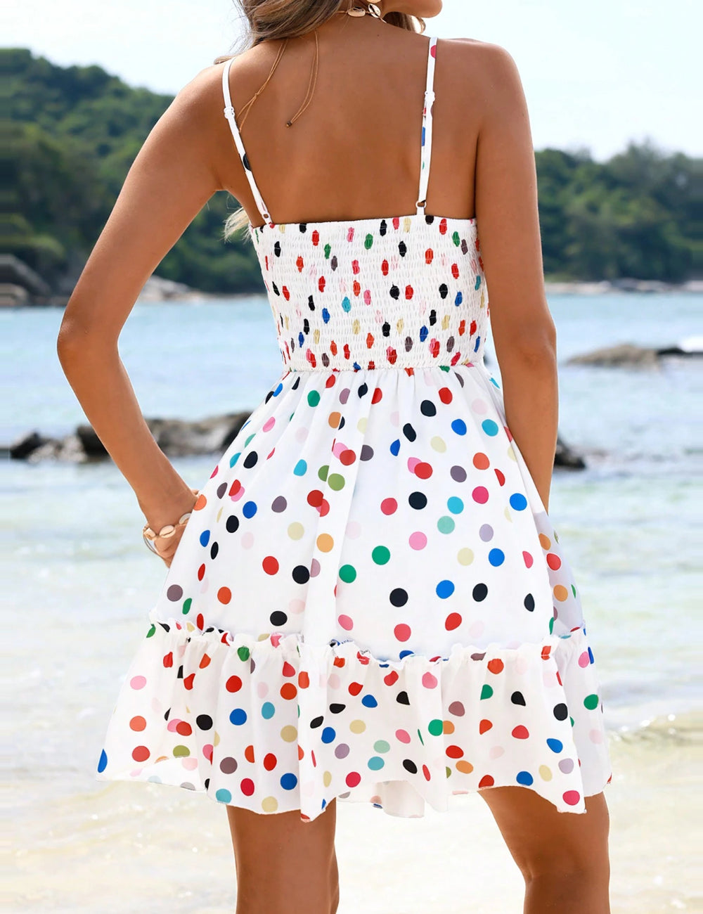 Rochie mini Shein, alb