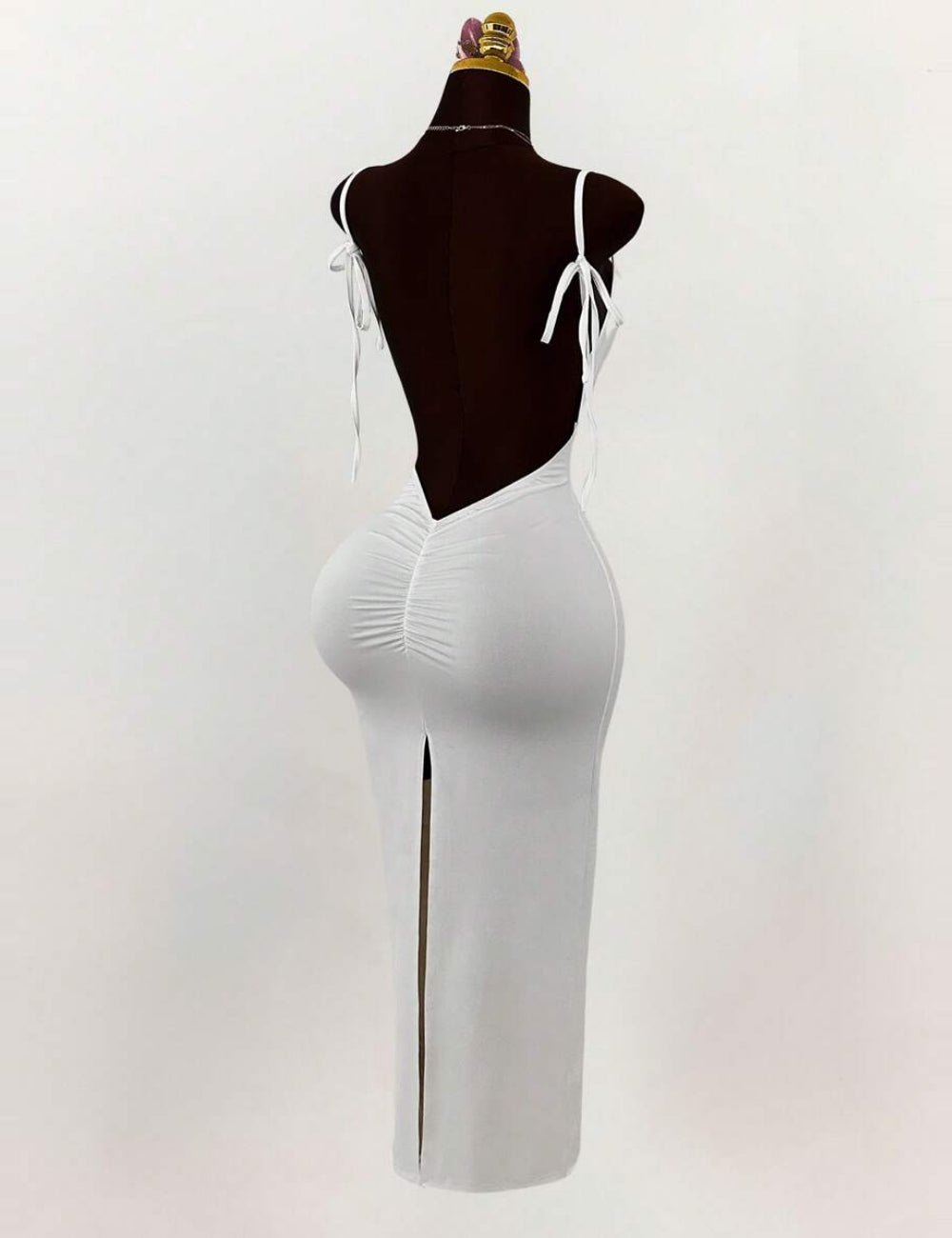 Rochie midi Shein, alb
