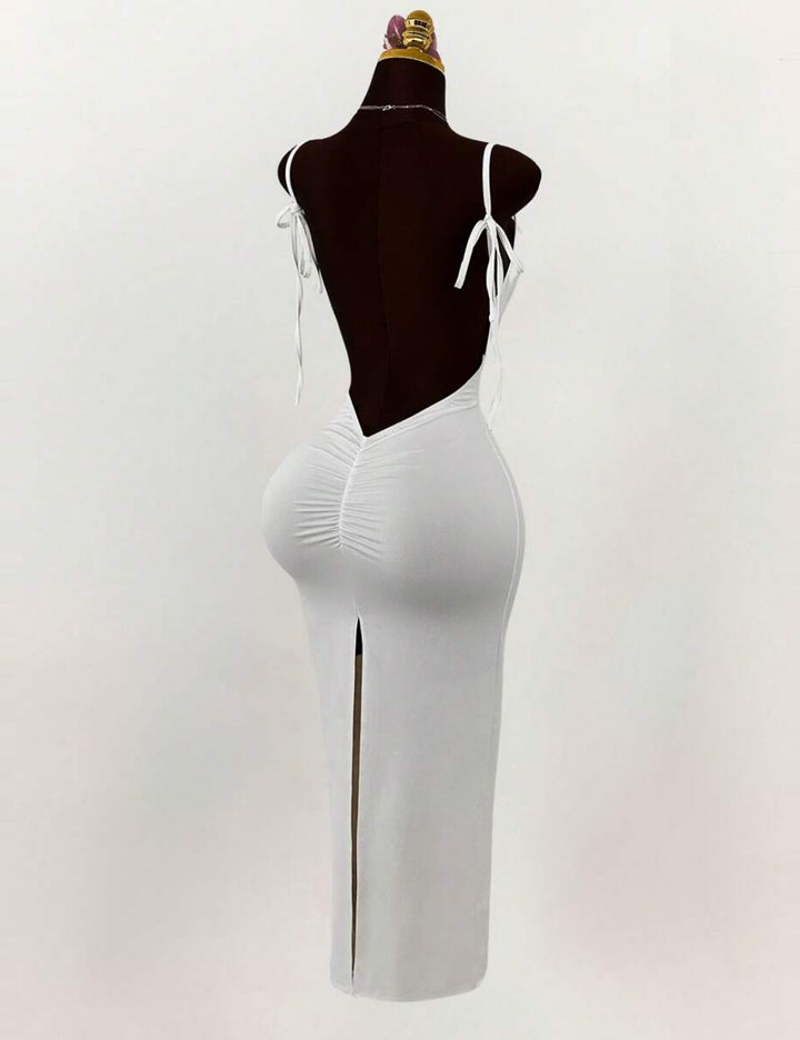 Rochie midi Shein, alb