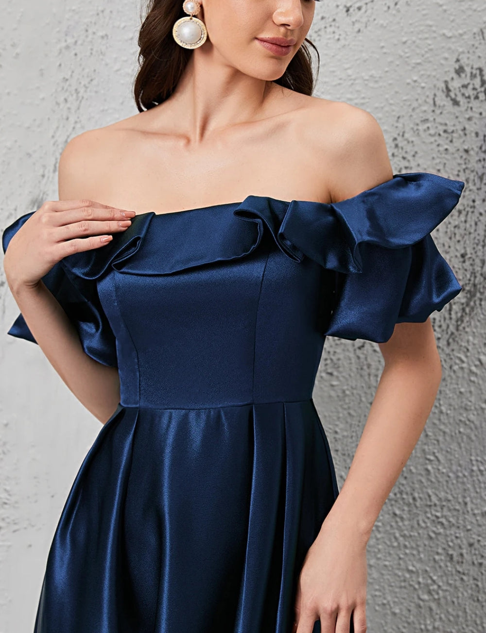 Rochie midi Shein, alb