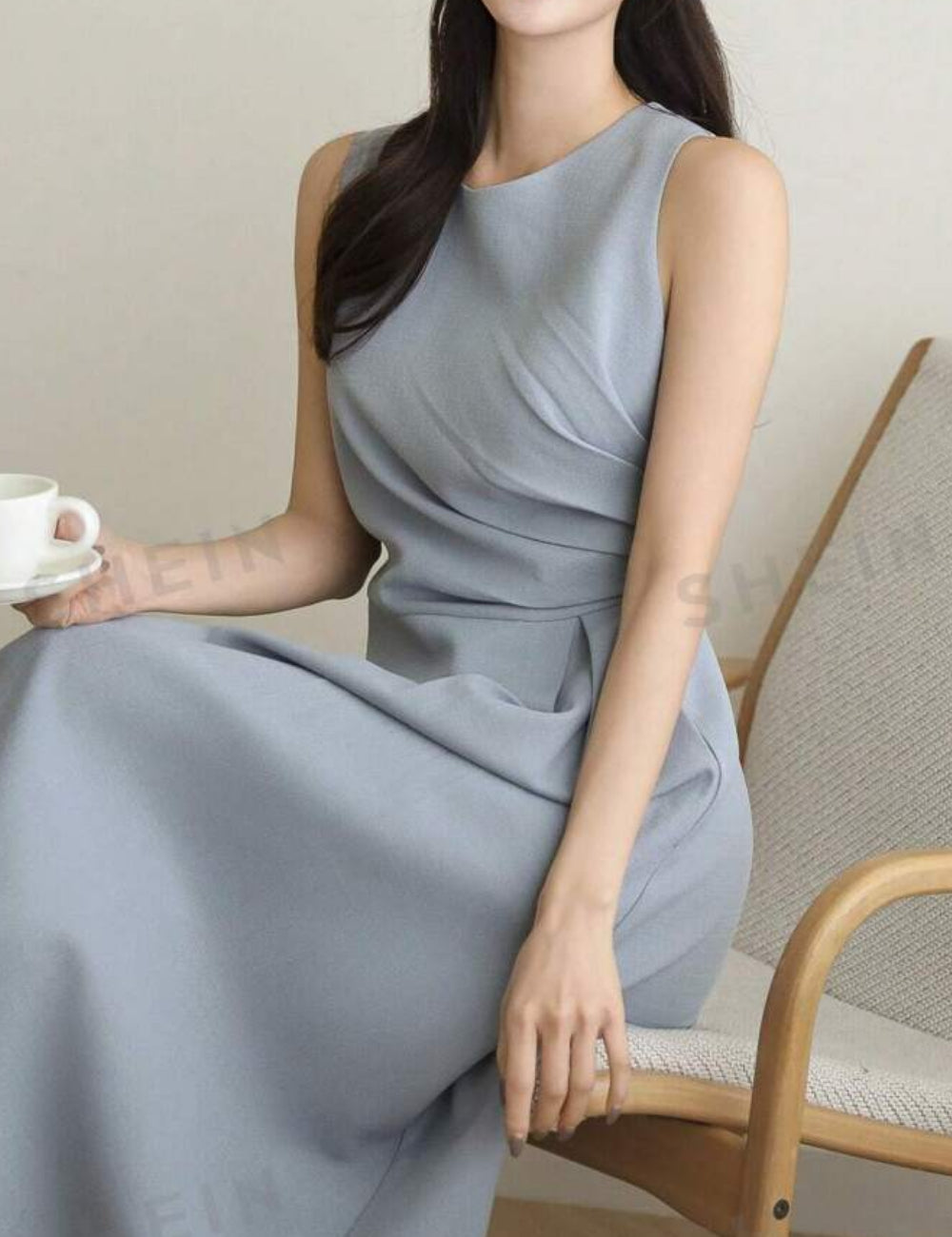 Rochie midi Shein DAZY, albastru
