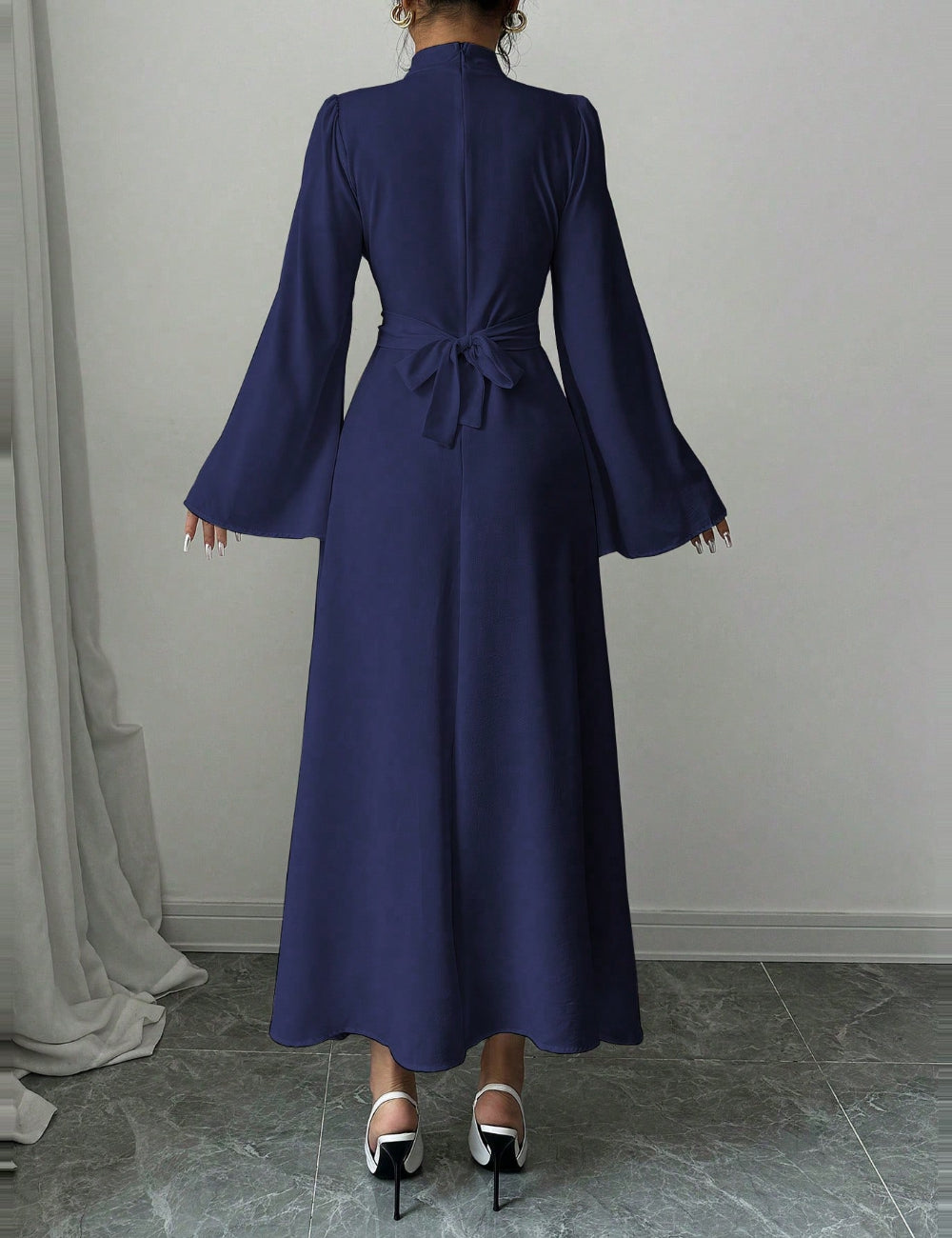 Rochie midi Shein, albastru