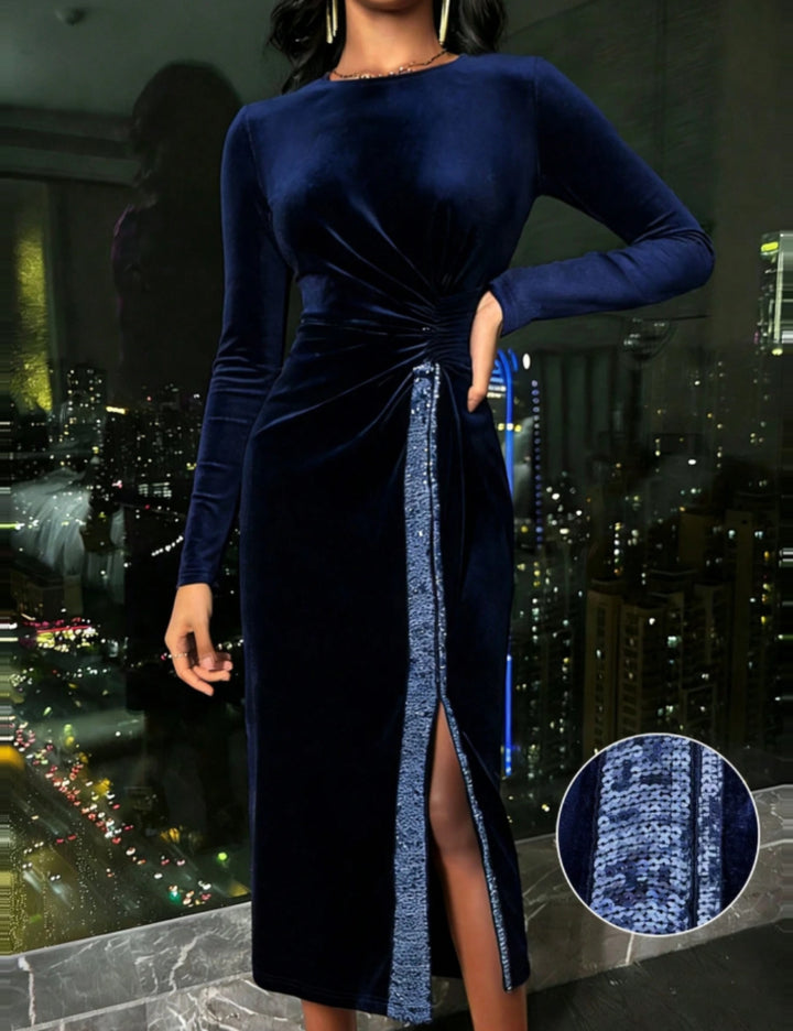 Rochie midi Shein, albastru