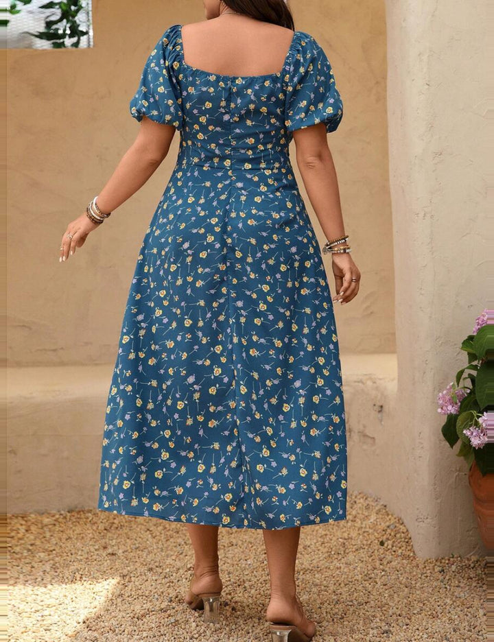 Rochie midi Shein, albastru