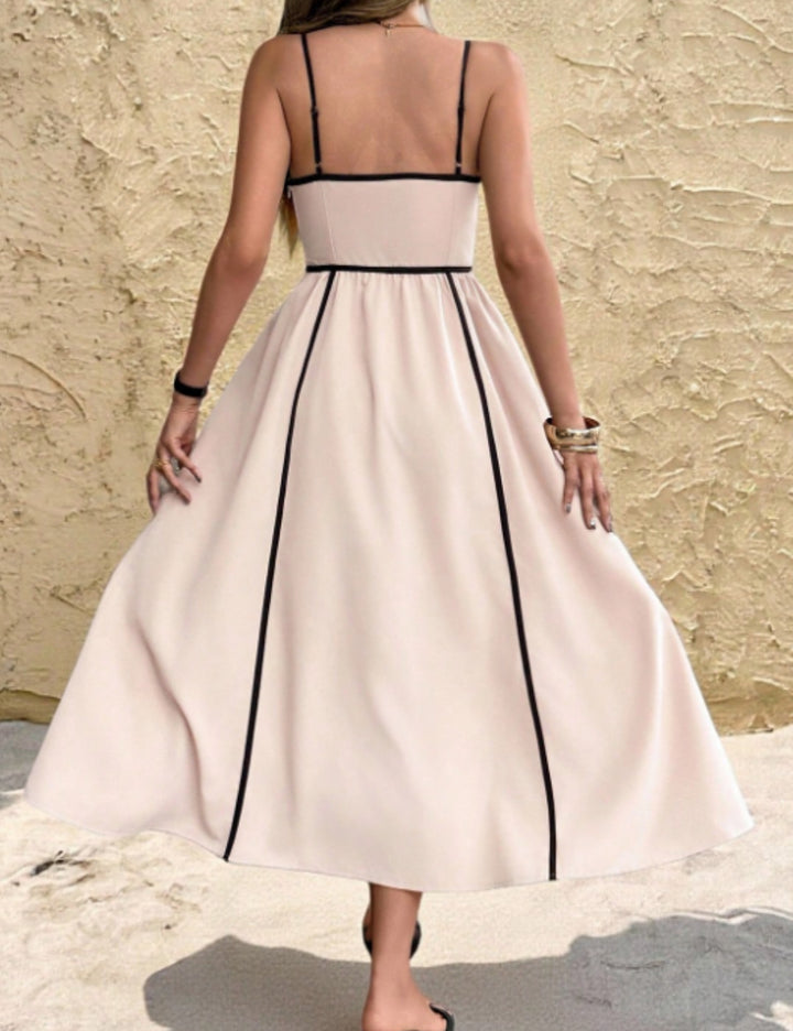Rochie midi Shein, bej