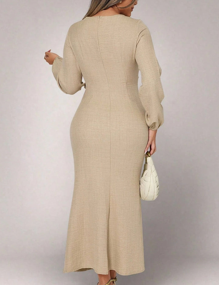 Rochie midi Shein, bej