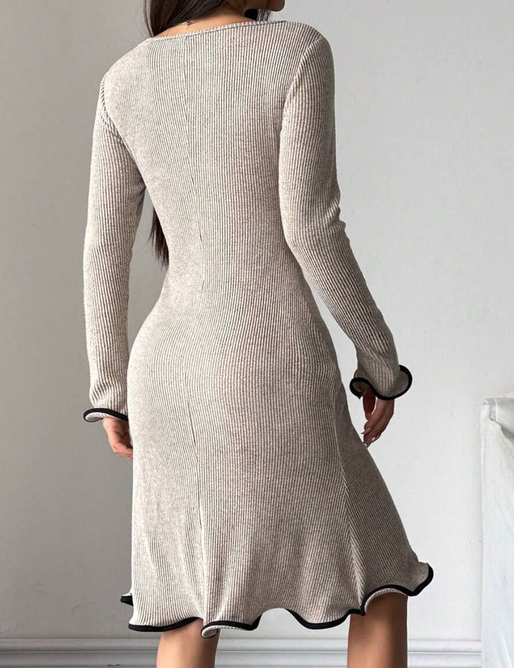 Rochie midi Shein, bej