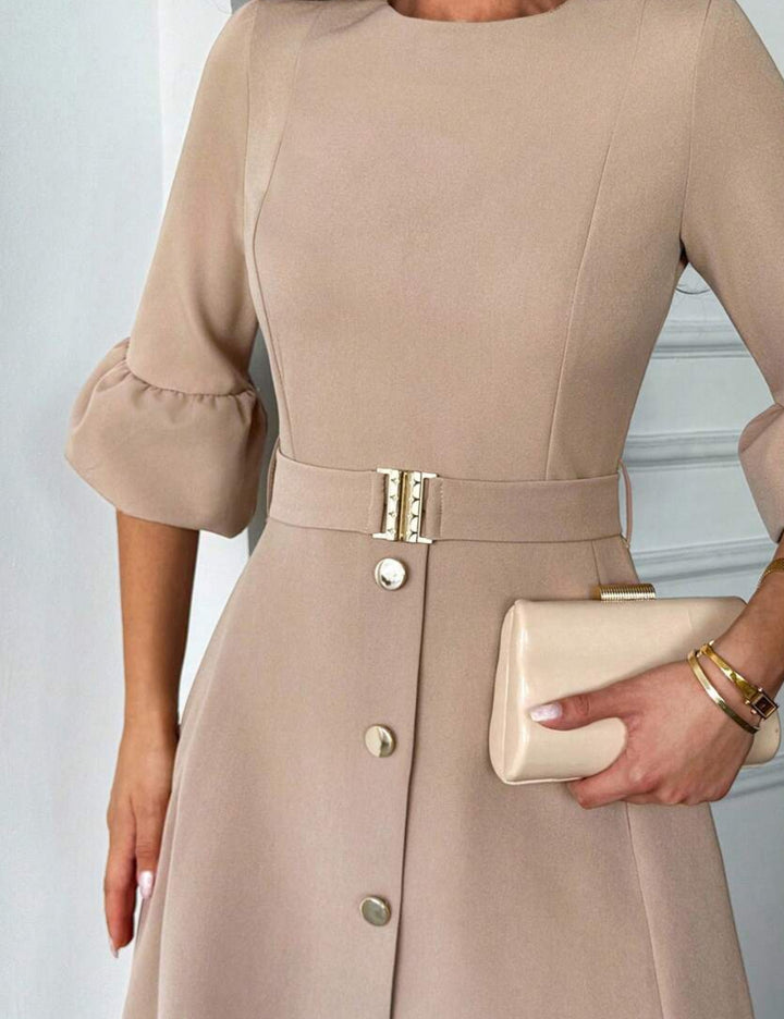 Rochie midi Shein, bej