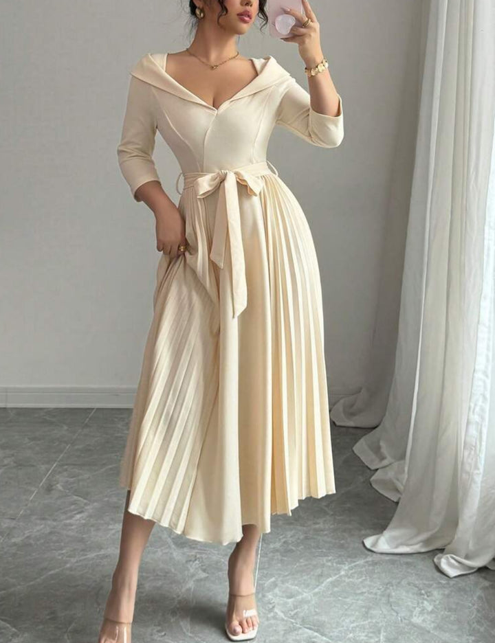 Rochie midi Shein, bej