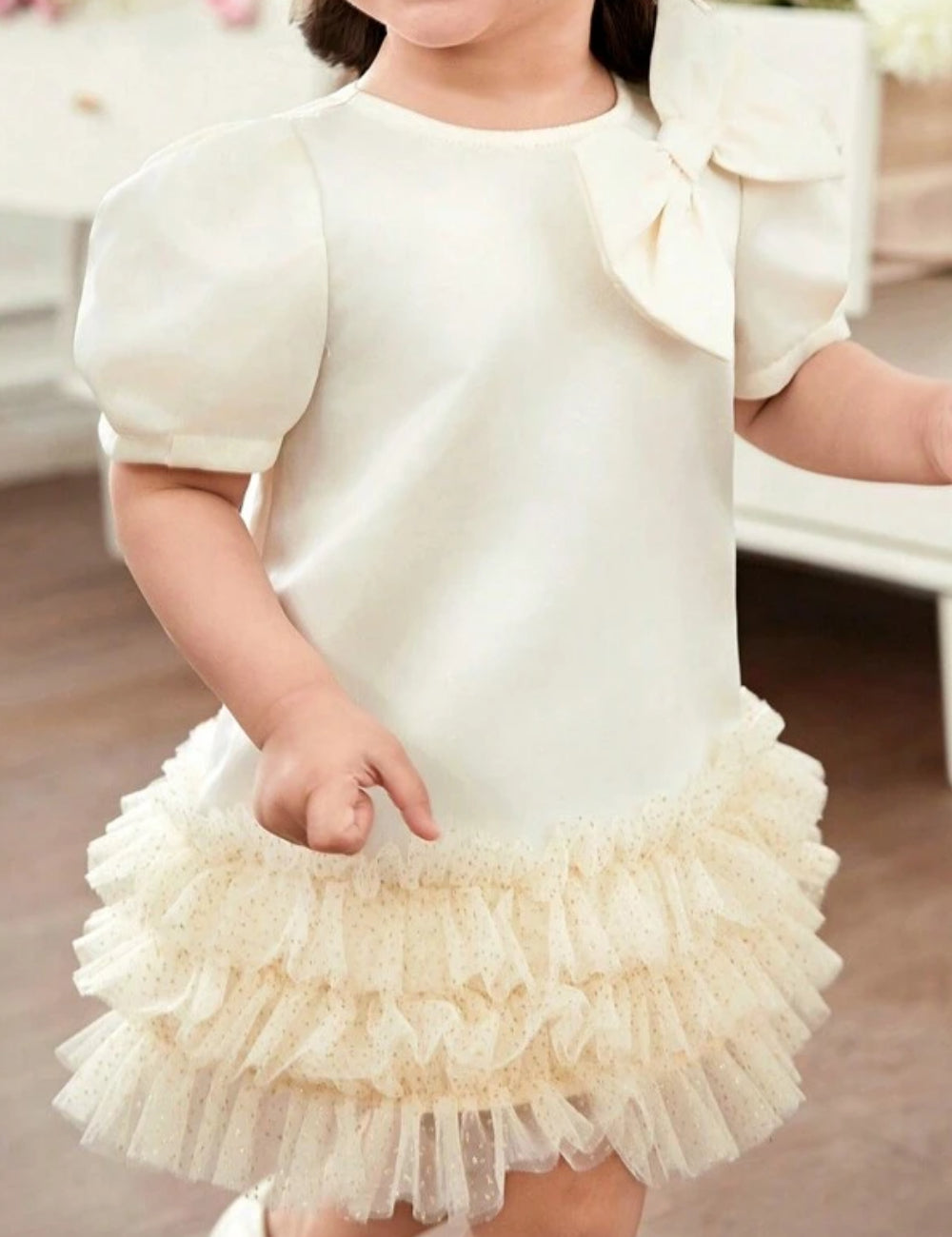 Rochie midi SHEIN, crem