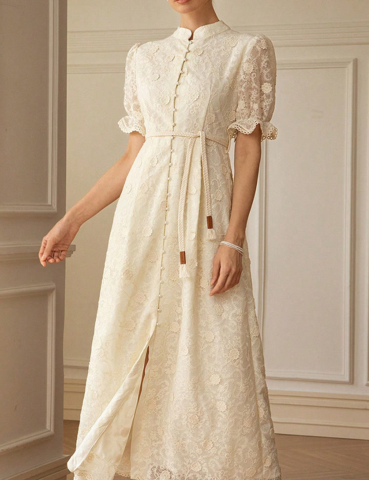 Rochie midi Shein, crem