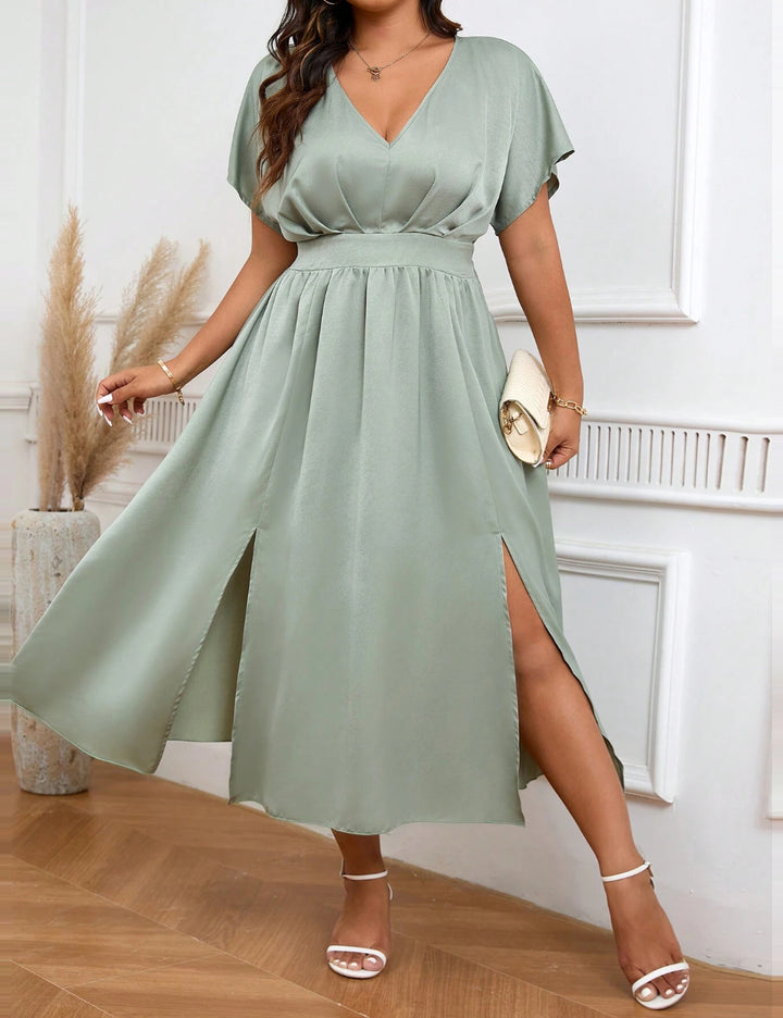 Rochie midi Shein, verde
