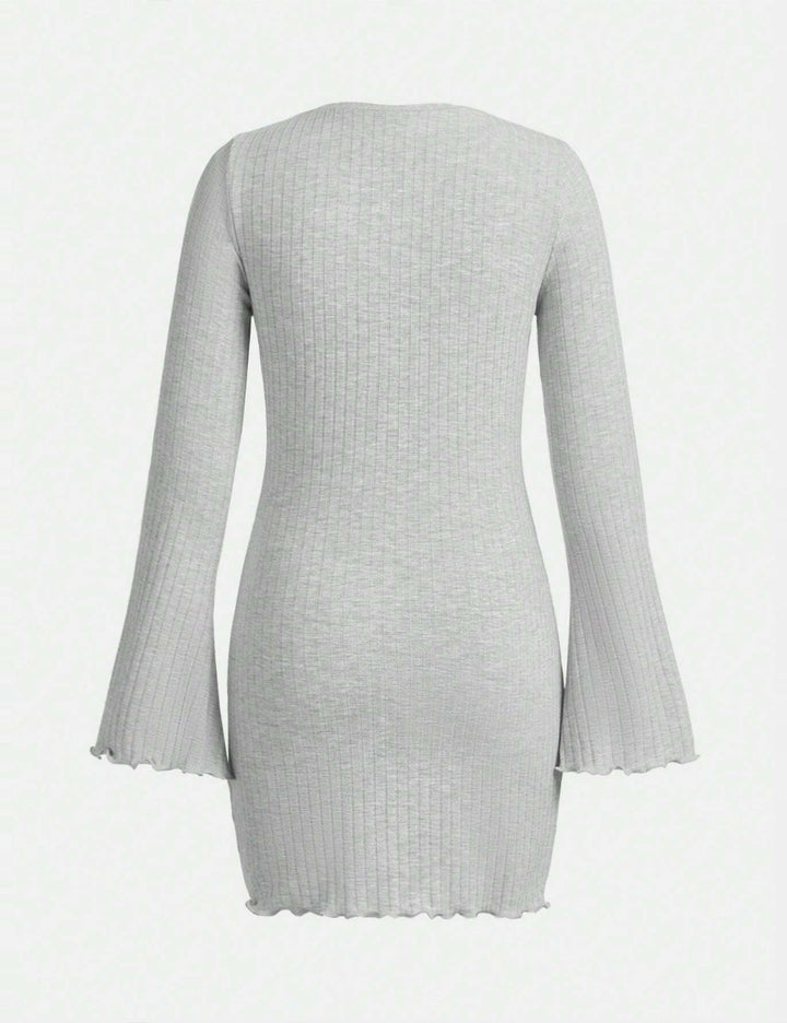Rochie midi Shein, gri