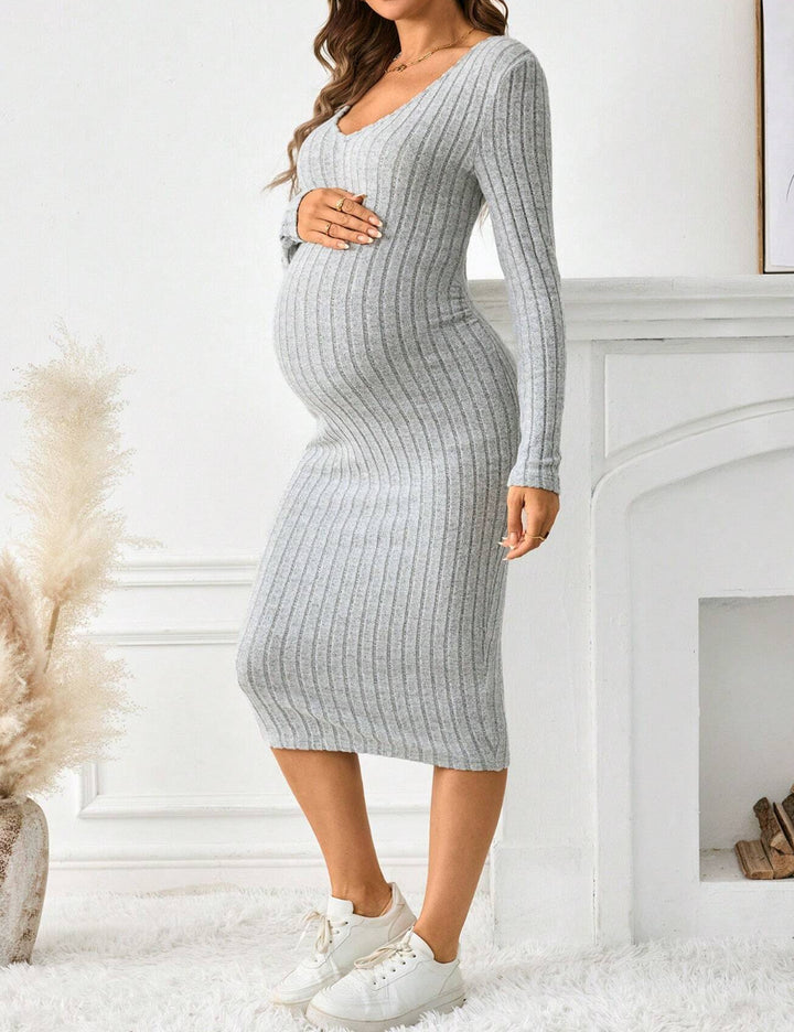 Rochie midi Shein, gri