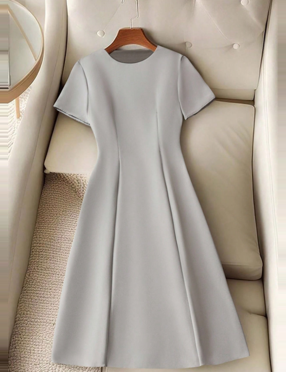 Rochie midi Shein, gri