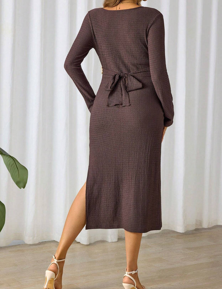 Rochie midi Shein, maro