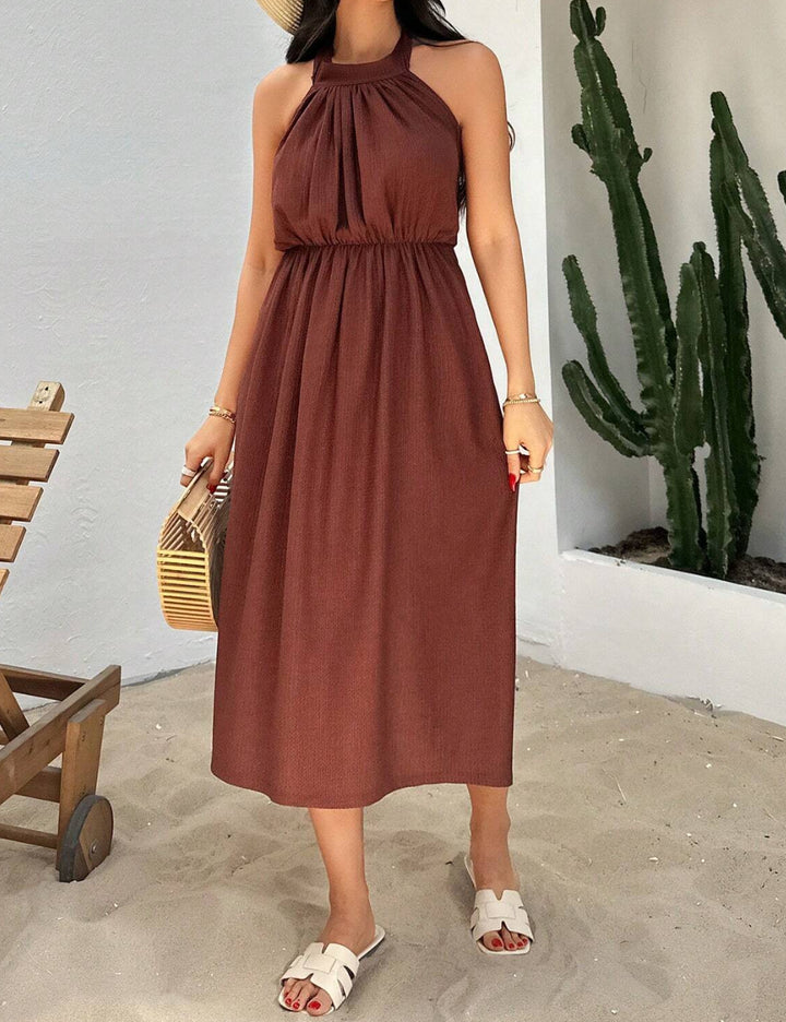 Rochie midi Shein, maro
