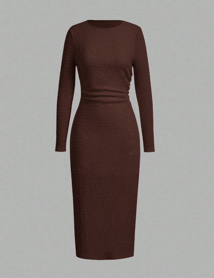 Rochie midi Shein, maro