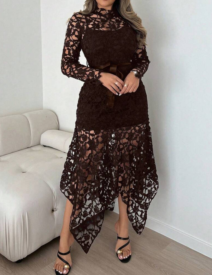 Rochie midi Shein, maro