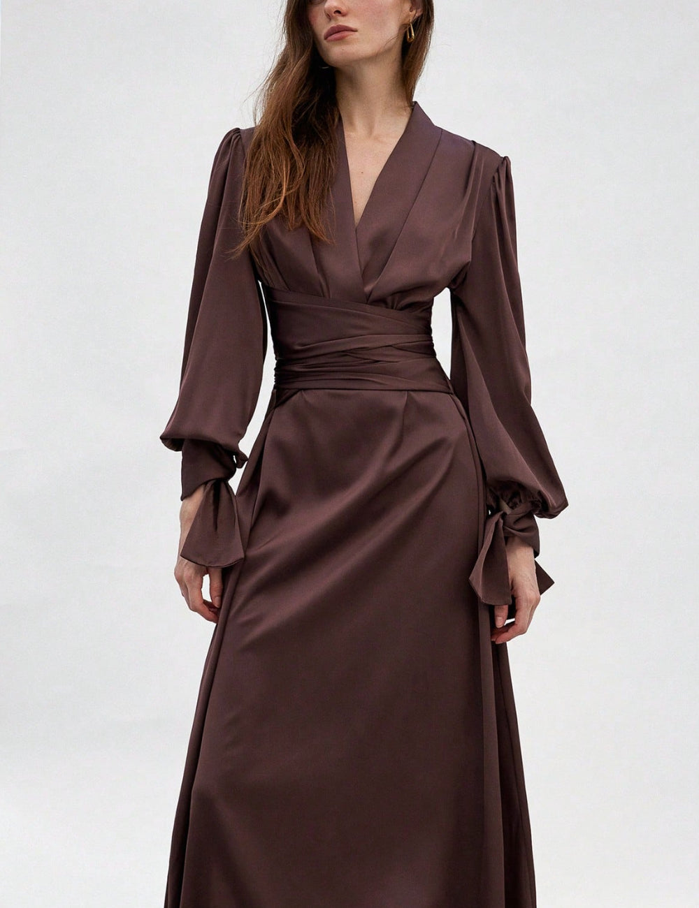 Rochie midi Shein, maro