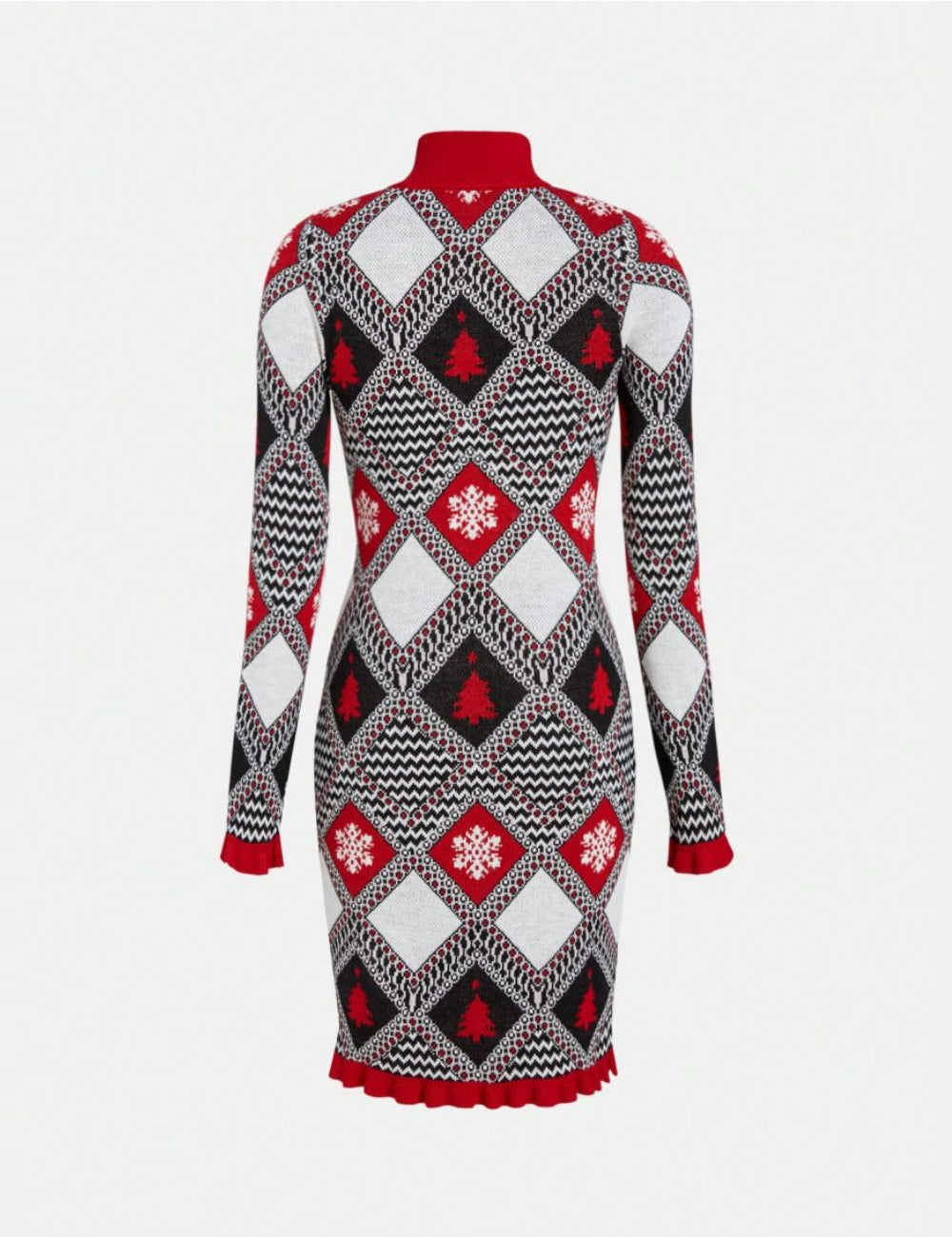 Rochie midi Shein, mix culori