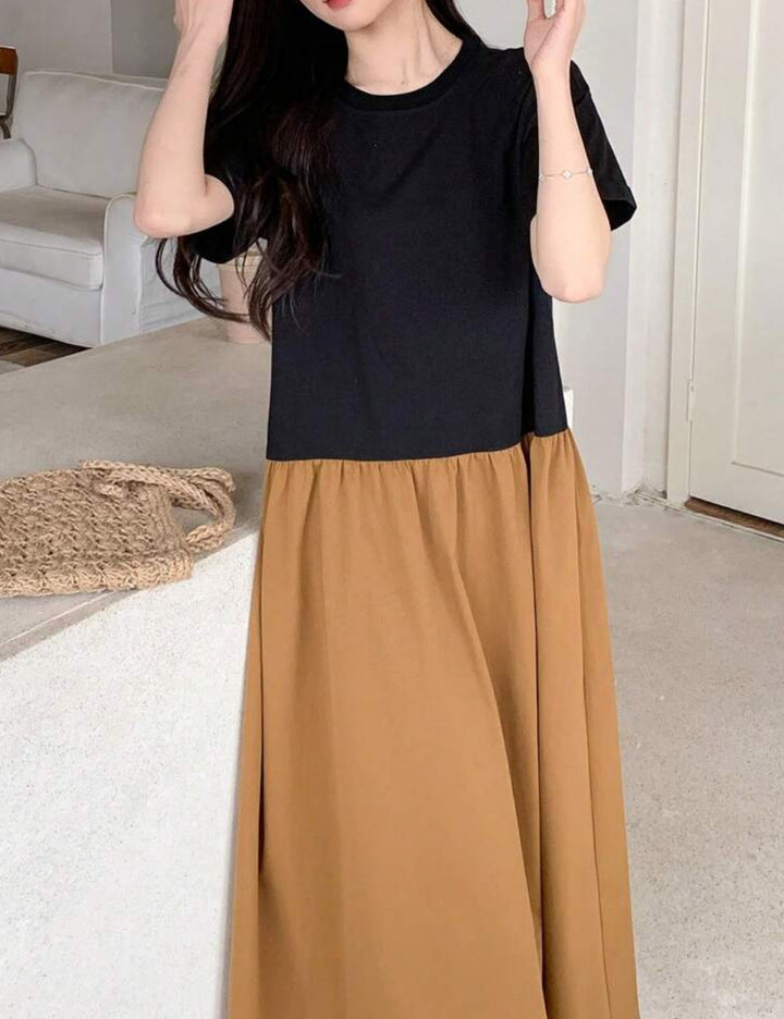 Rochie midi SHEIN, mix culori