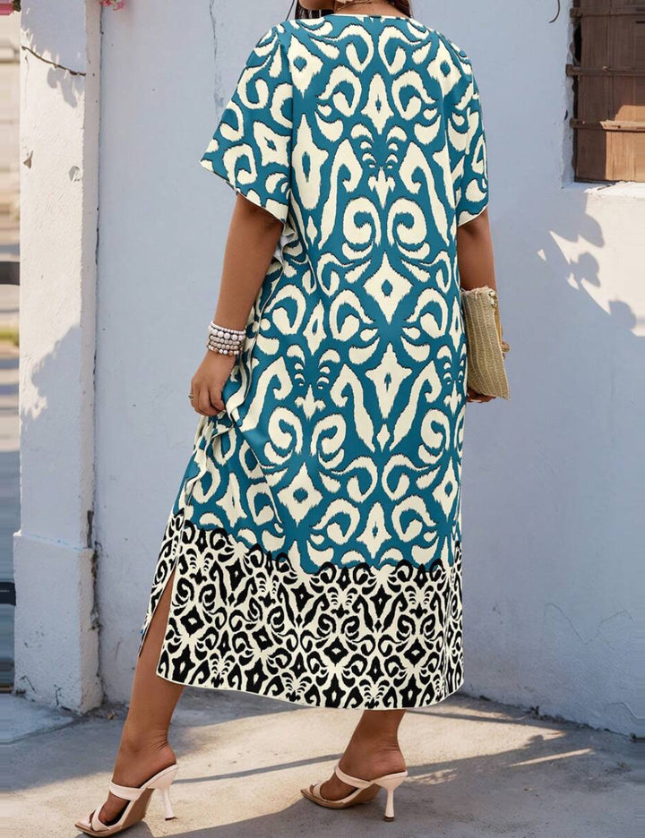 Rochie midi SHEIN, mix culori