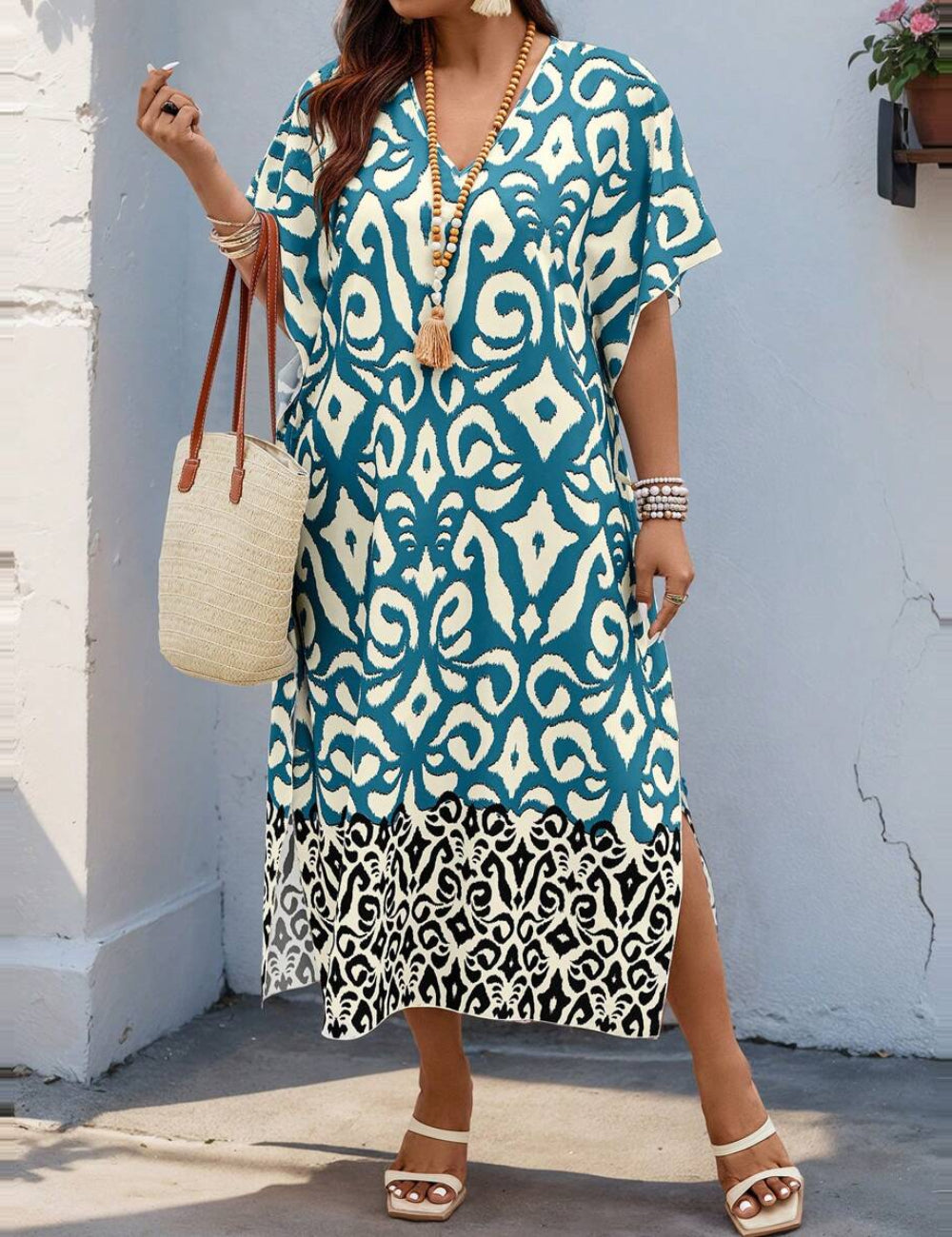 Rochie midi SHEIN, mix culori