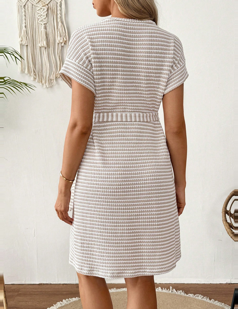 Rochie midi Shein, mix culori