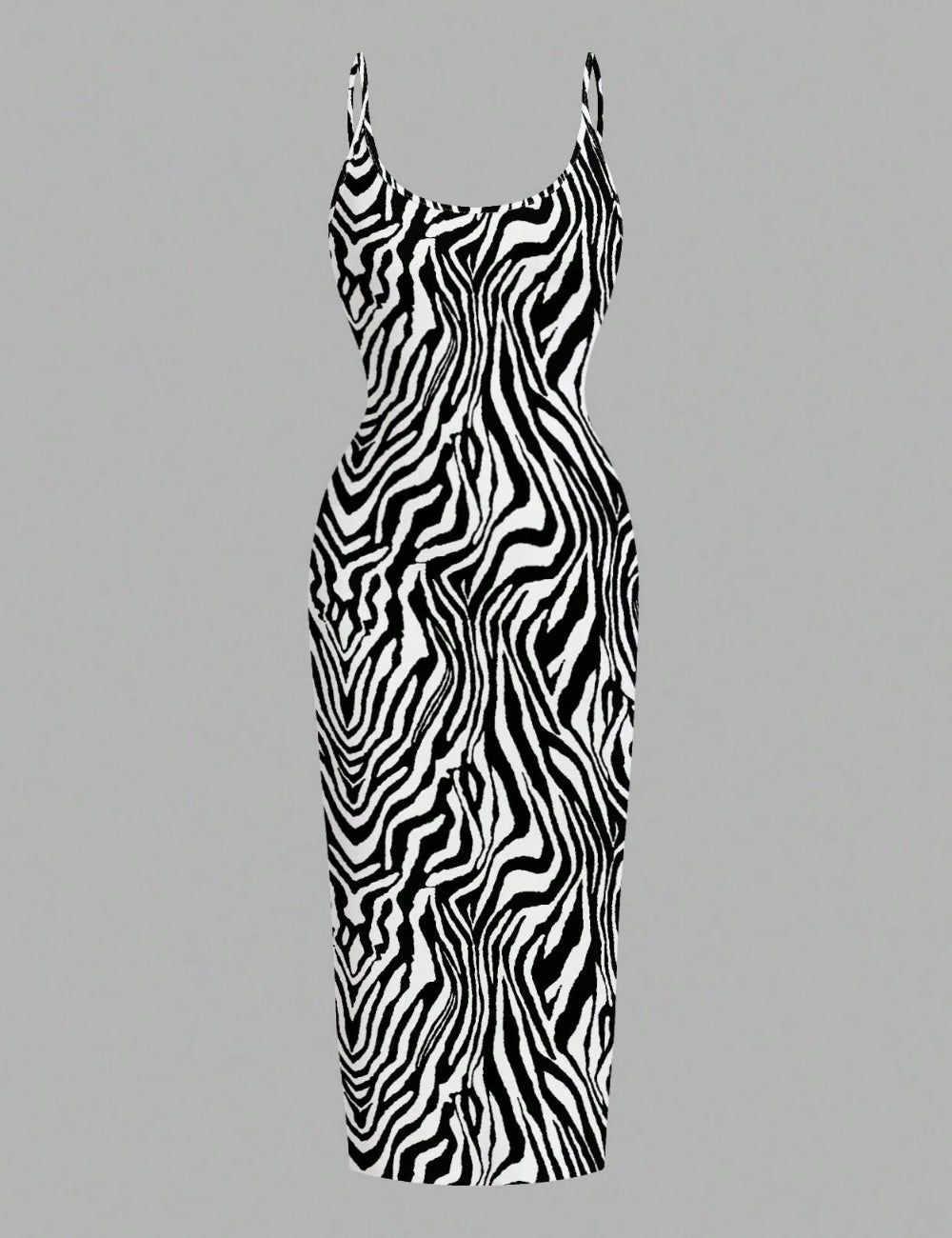 Rochie midi Shein, mix culori