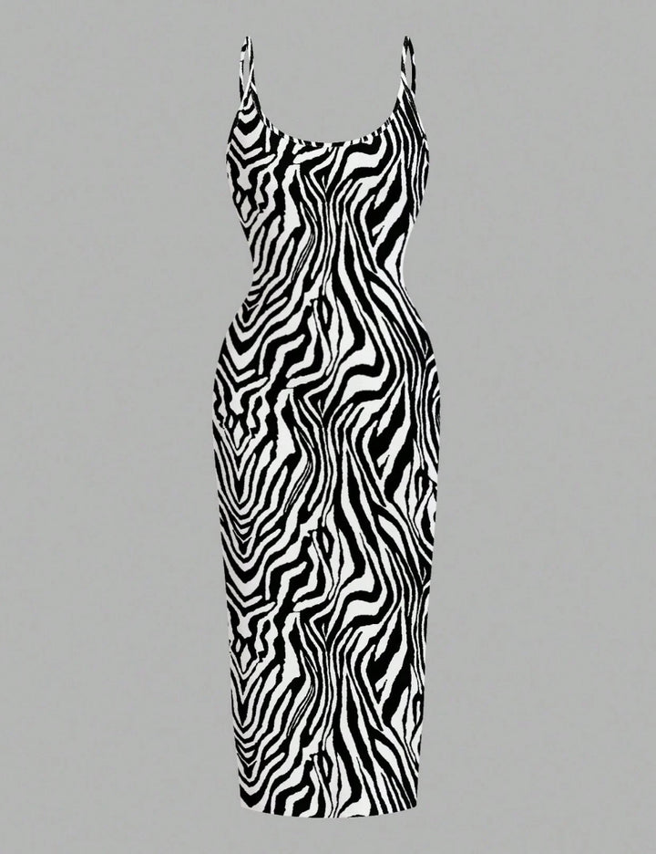 Rochie midi Shein, mix culori