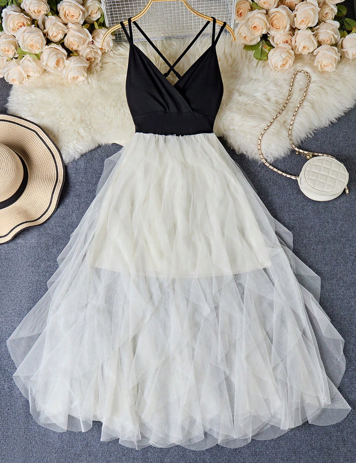 Rochie midi Shein, mix culori