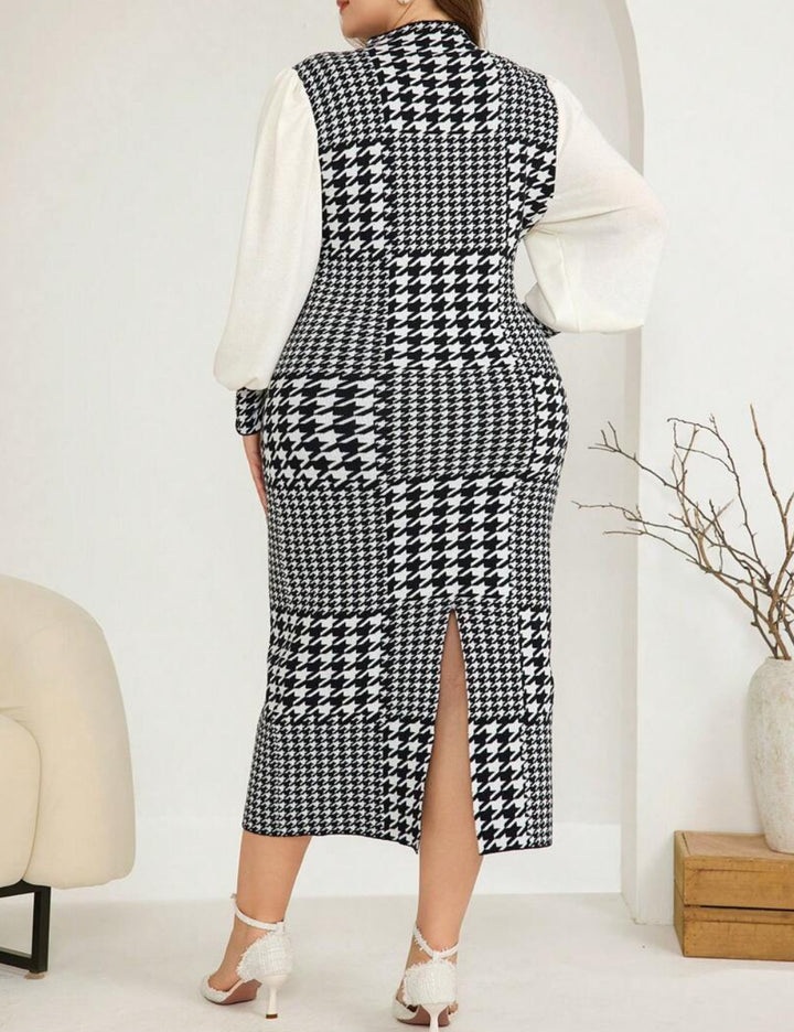 Shein Curve+ midi ruha, vegyes színekben