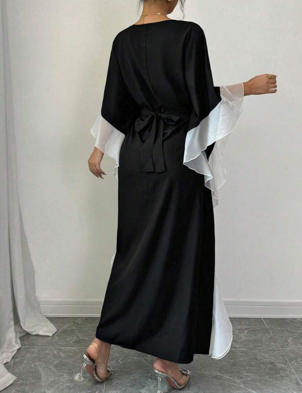 Rochie midi Shein, mix culori