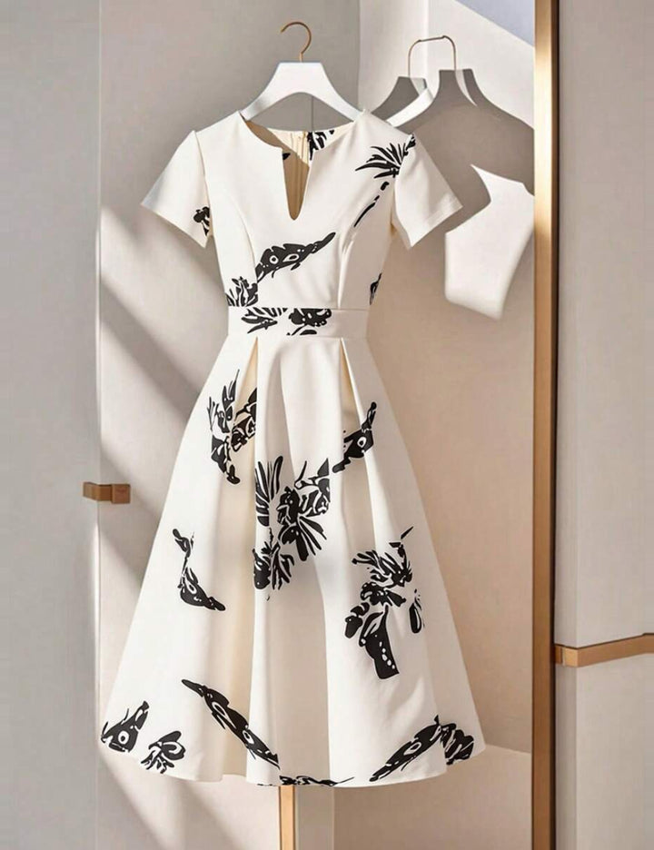 Rochie midi Shein, mix culori
