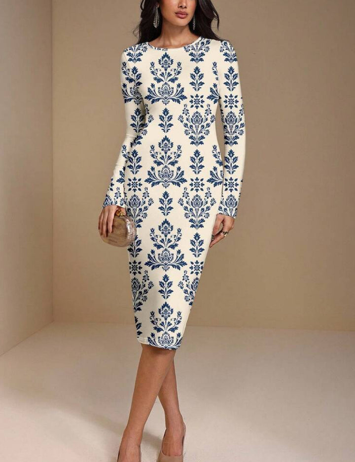 Rochie midi SHEIN, mix culori