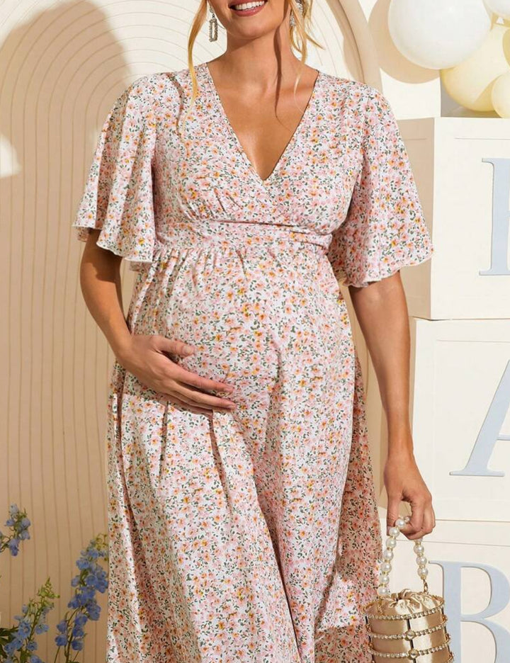 Rochie midi Shein, mix culori
