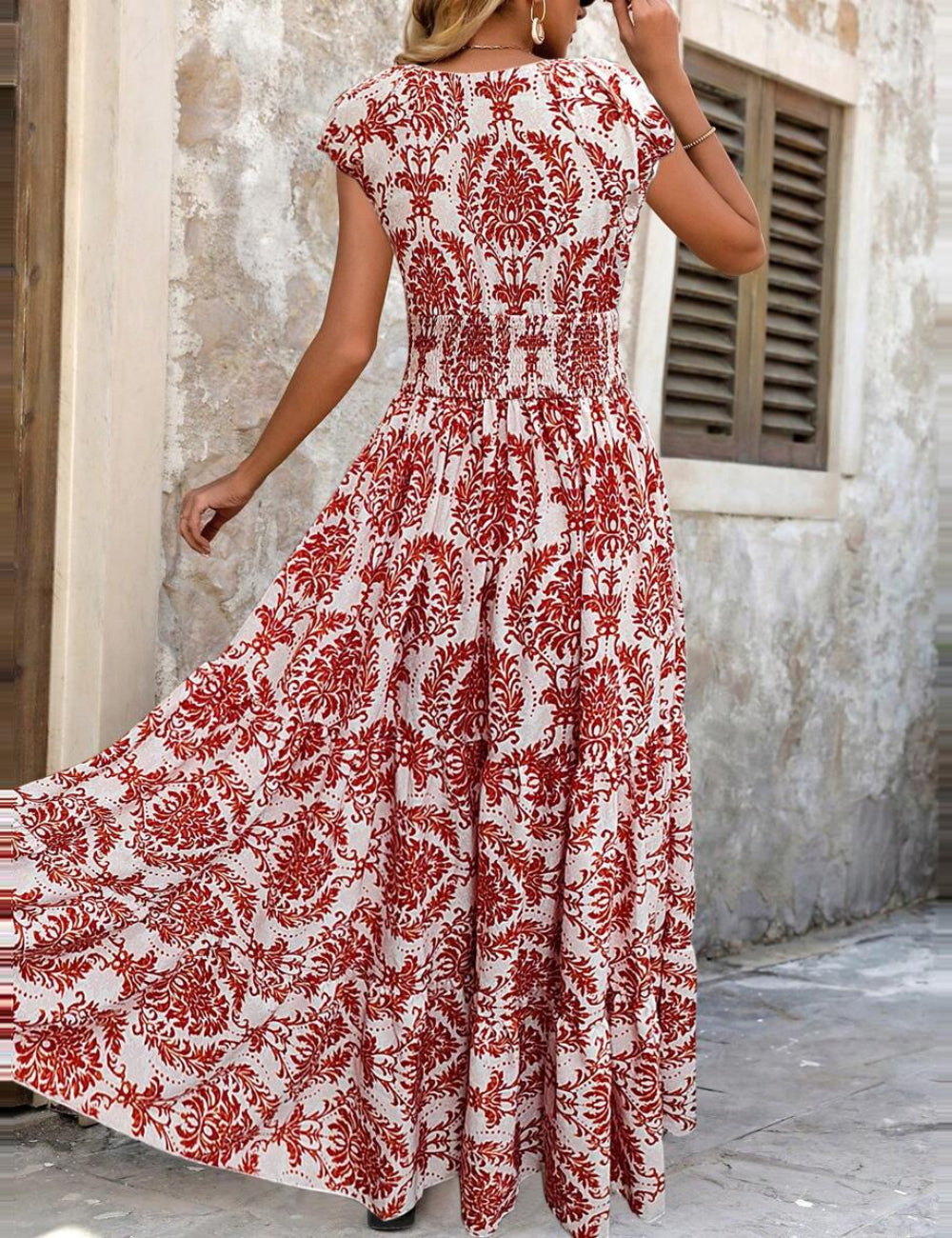 Rochie midi Shein, mix culori