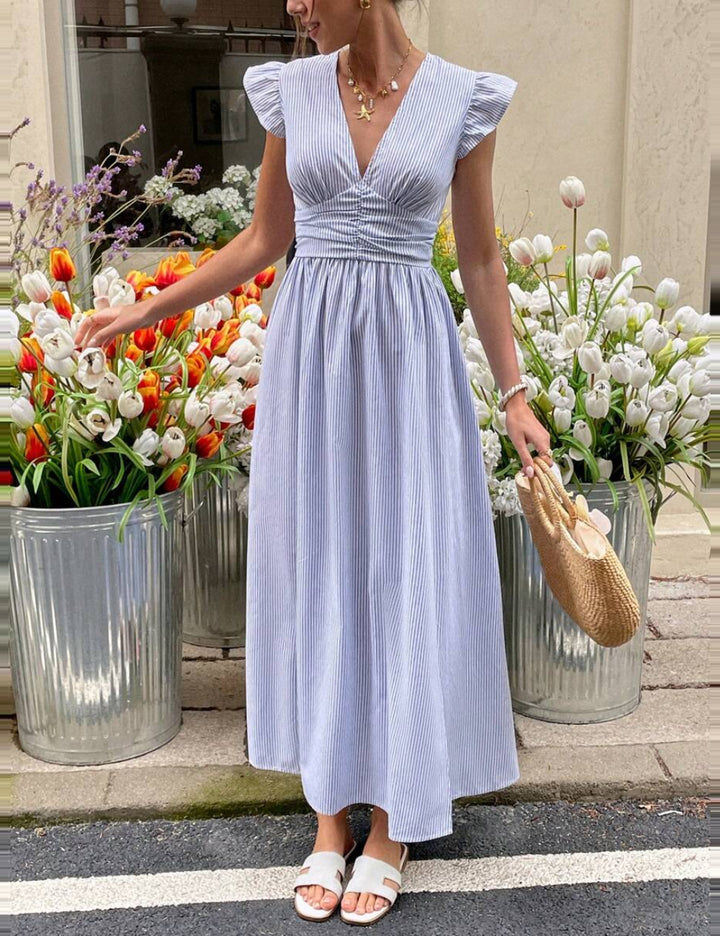 Rochie midi Shein, mix culori
