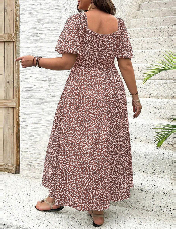 Rochie midi Shein, mix culori