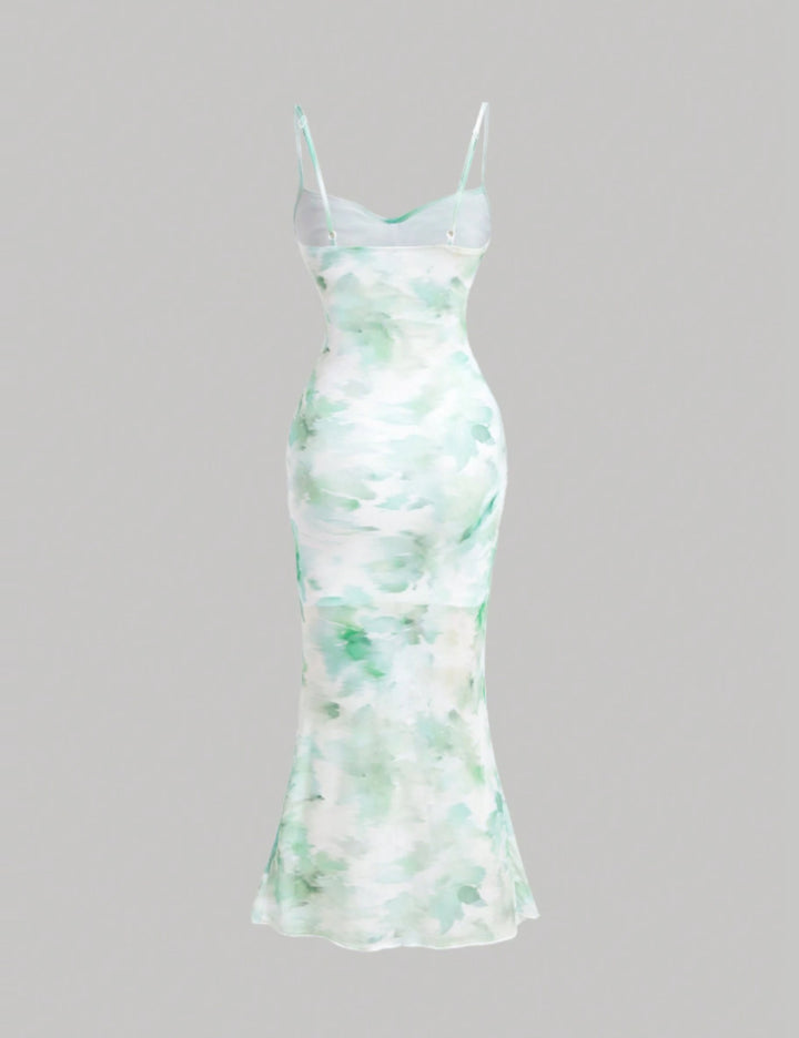 Rochie midi SHEIN, mix culori