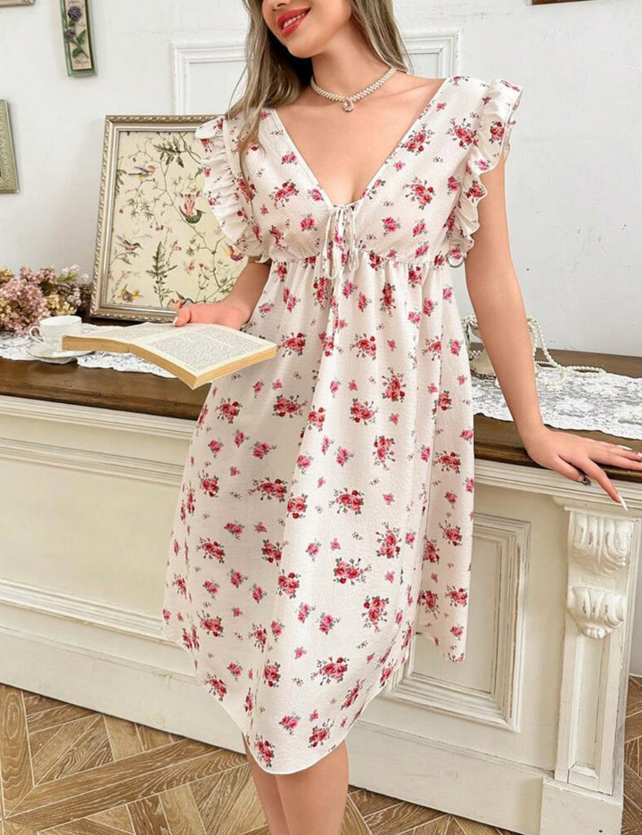Rochie midi Shein, mix culori