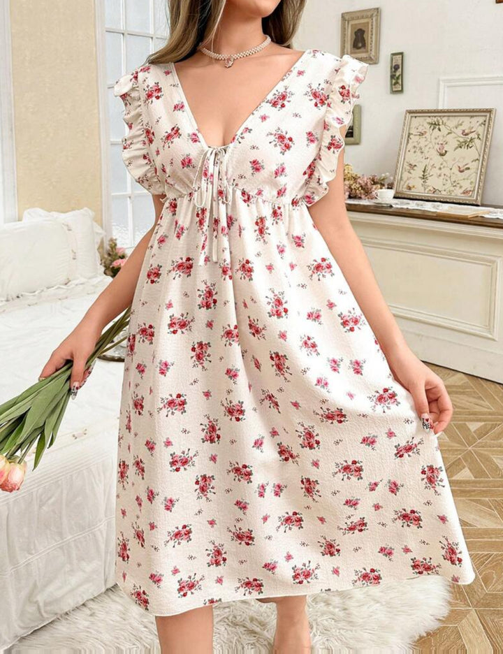 Rochie midi Shein, mix culori