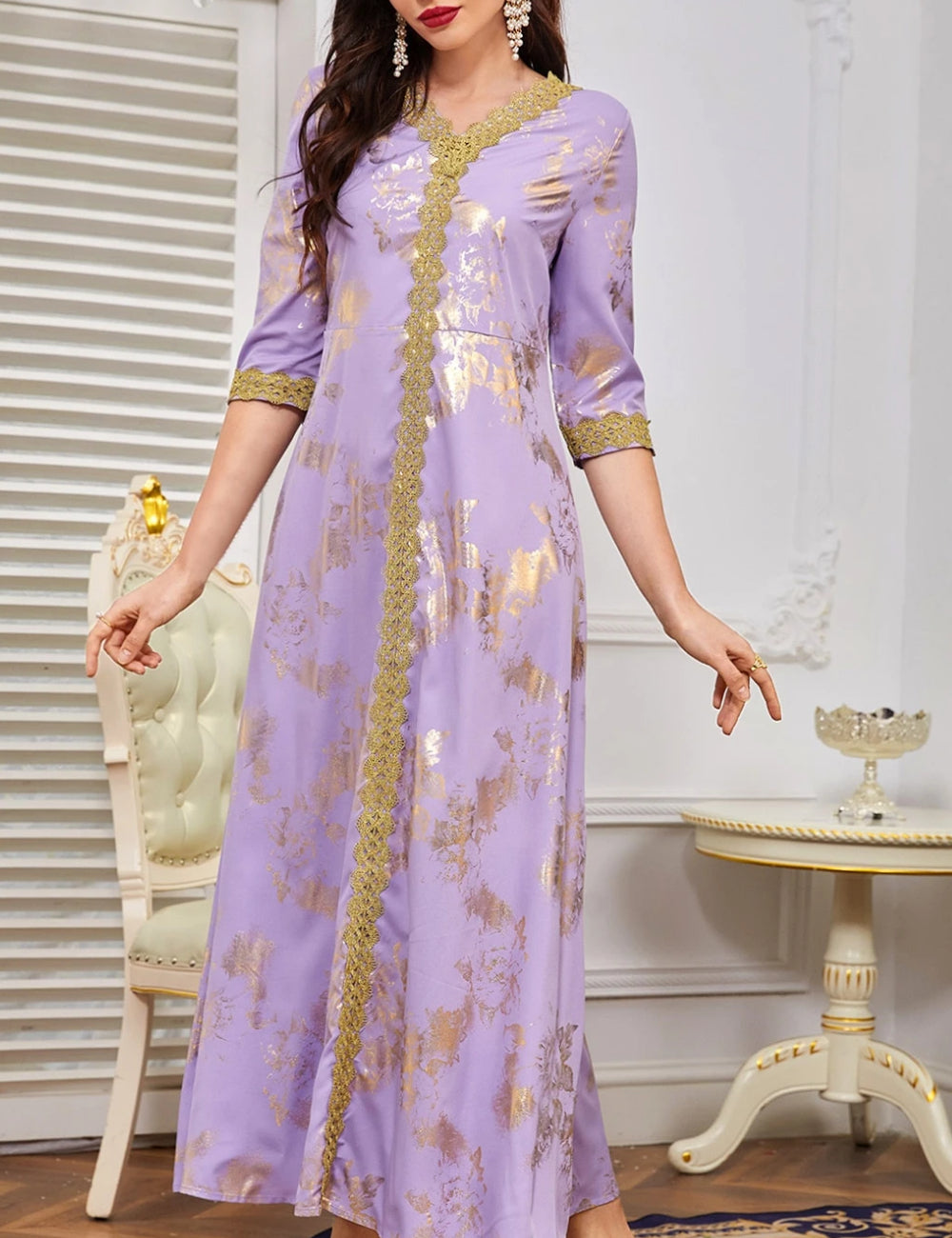 Rochie midi Shein, mov
