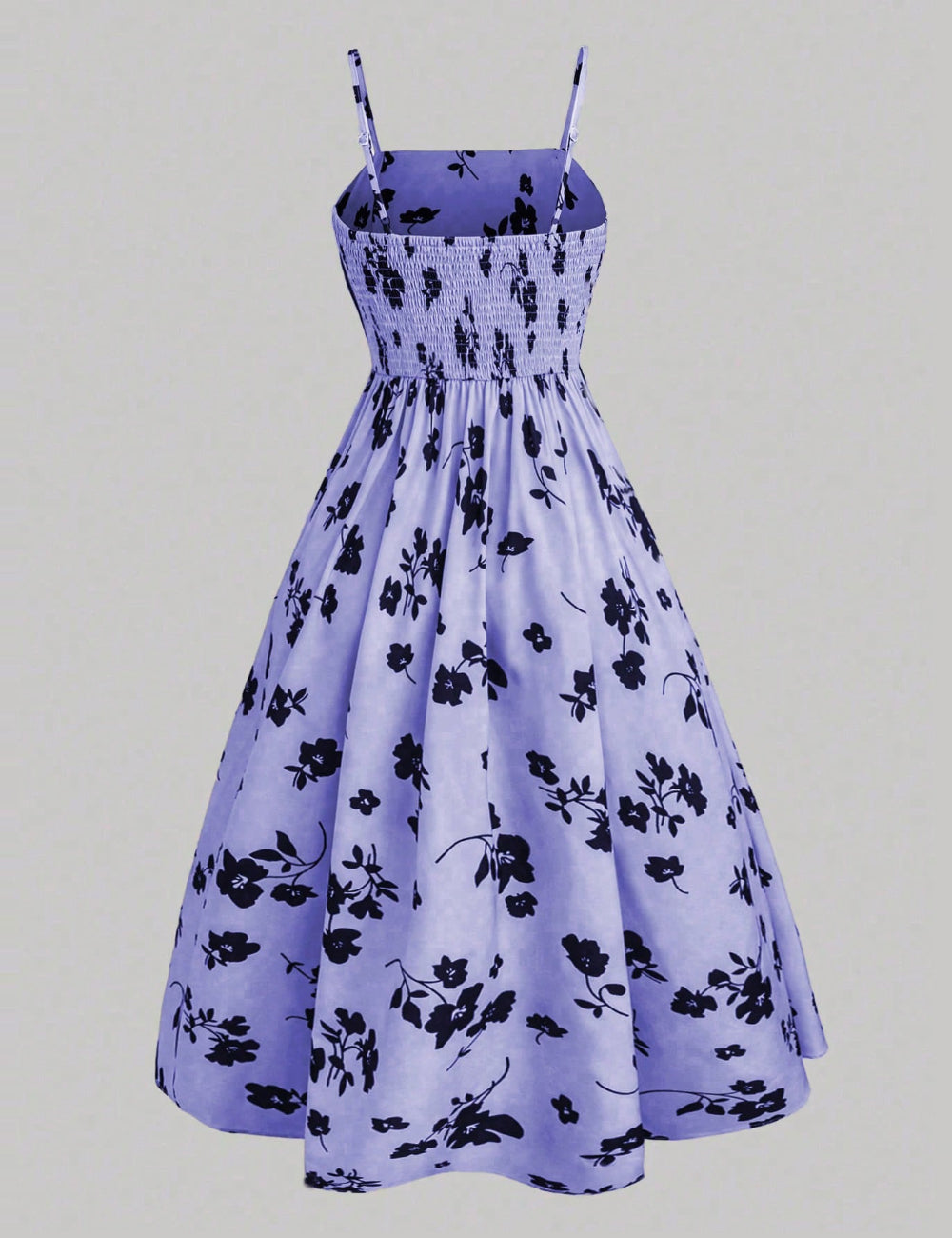 Shein Curve+ lila midiruha