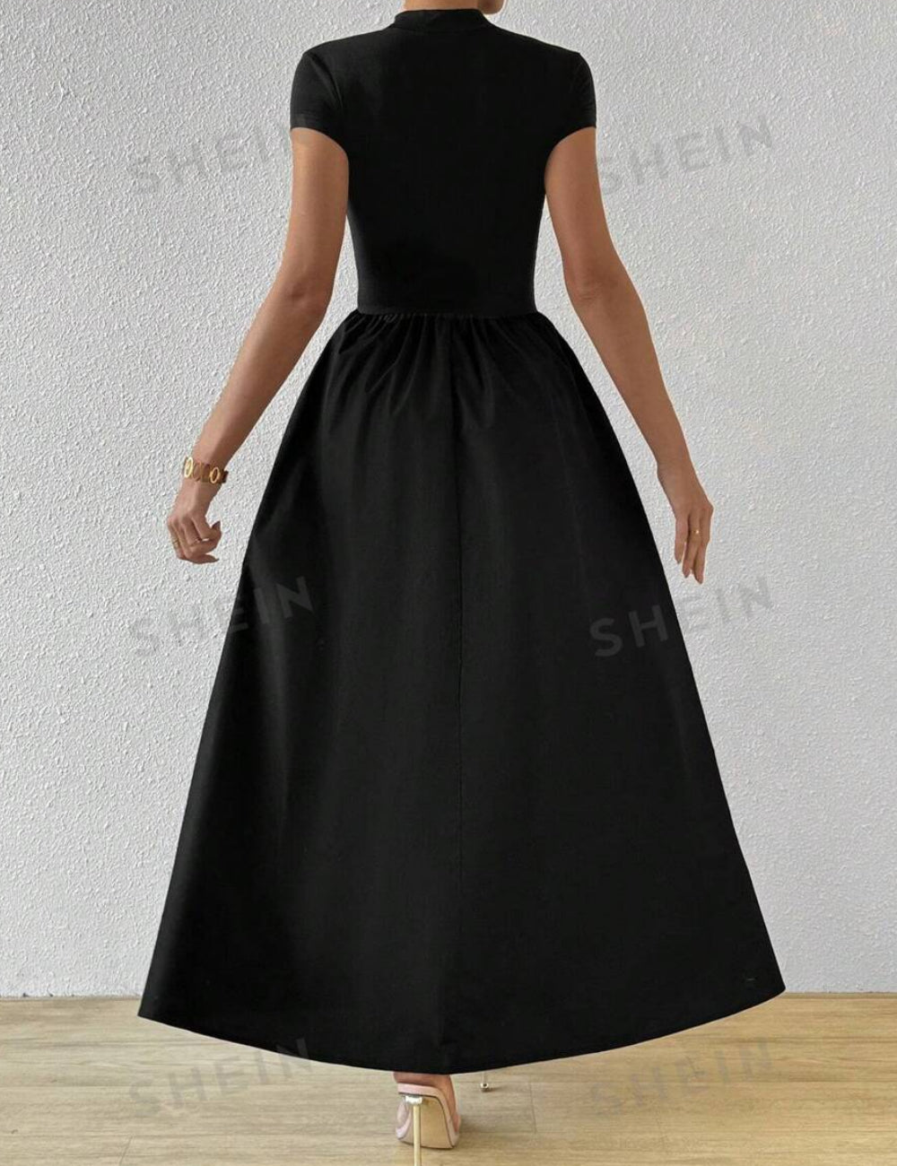 Rochie midi Shein, negru