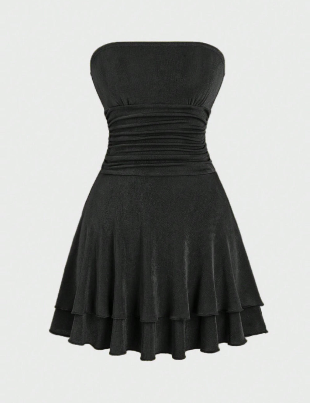 Shein midiruha, fekete