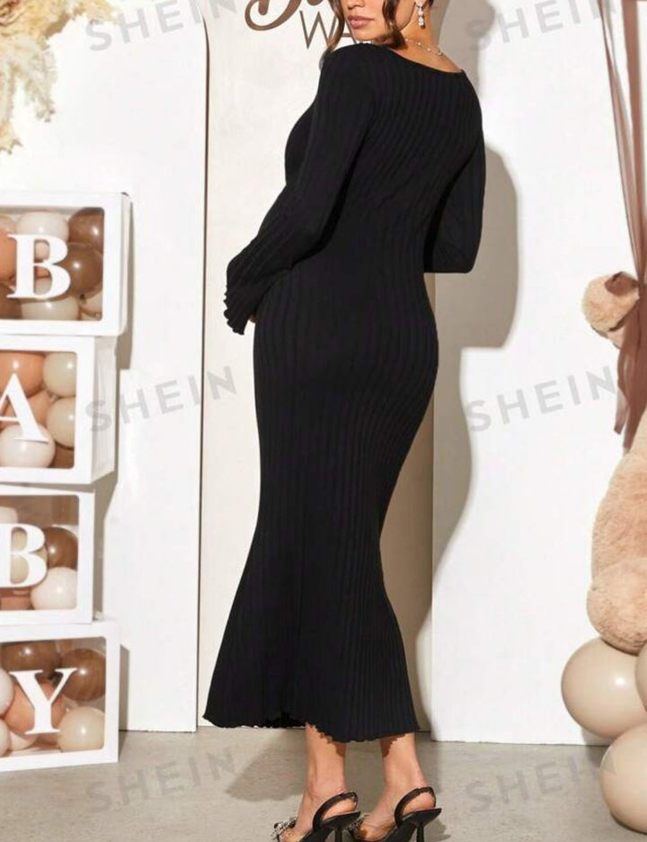 Rochie midi Shein, negru